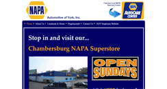 Desktop Screenshot of napayork.com
