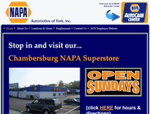 Tablet Screenshot of napayork.com